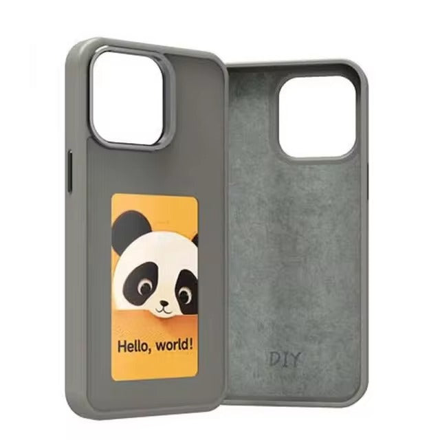 Customizable NFC DIY phone case for iPhone 13, 14, and 15 Pro Max, offering full protection with vibrant ink designs, combining style and durability for a unique, personalized look.